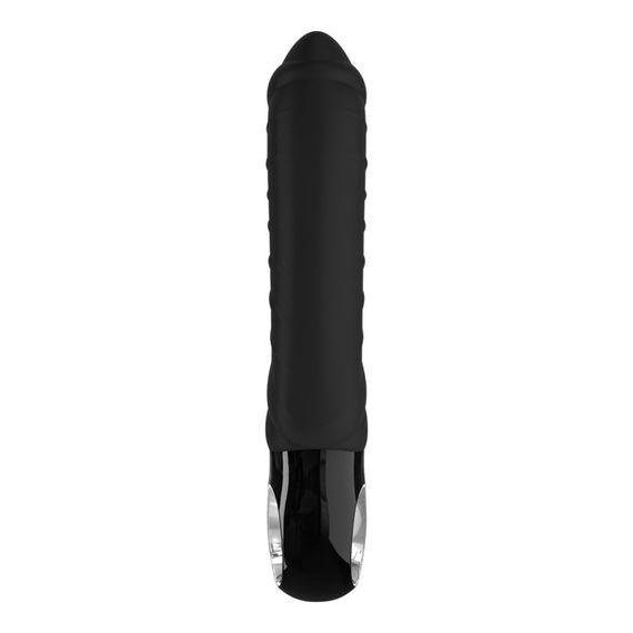 Вибратор для точки G Fun Factory TIGER black, ребристый, подходит для анальной стимуляции | Зображення 1