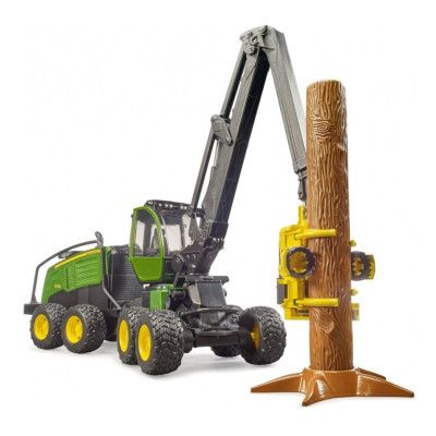 Спецтехника Bruder Харвестер John Deere 1270G с 1 бревном (02135) | Зображення 9