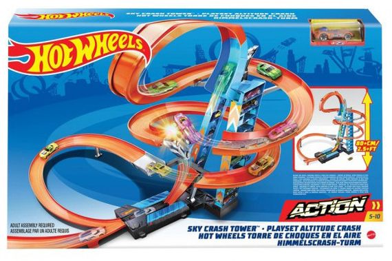 Трек гоночный Hot Wheels Action Хмарочос