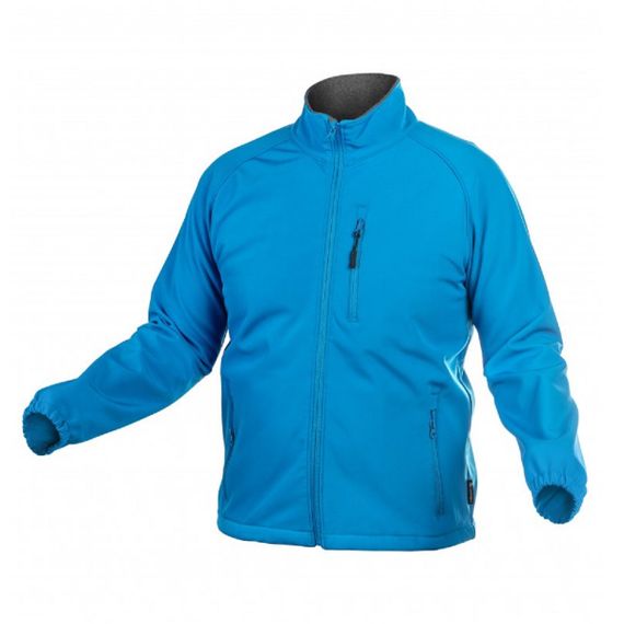 Куртка Hoegert BIESE HT5K256-M SoftShell 96% полиэстер, 4% эластан синяя, M (50)