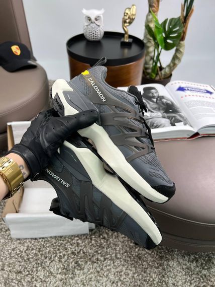 Чоловічі кросівки Salomon XT Pu_Re Advanced Grey White , В'єтнам 45 28.5-29 см | Зображення 6