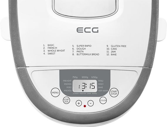 Хлібопічка EСG PСB-82120 | Зображення 2