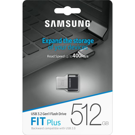 USB флеш накопичувач Samsung 512GB Fit Plus USB 3.2 (MUF-512AB/APC) | Зображення 7