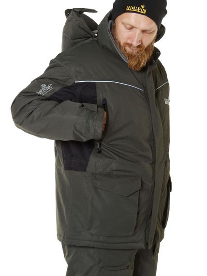Костюм зимний Norfin Норфин ELEMENT GRAY 02 размер M | Зображення 6
