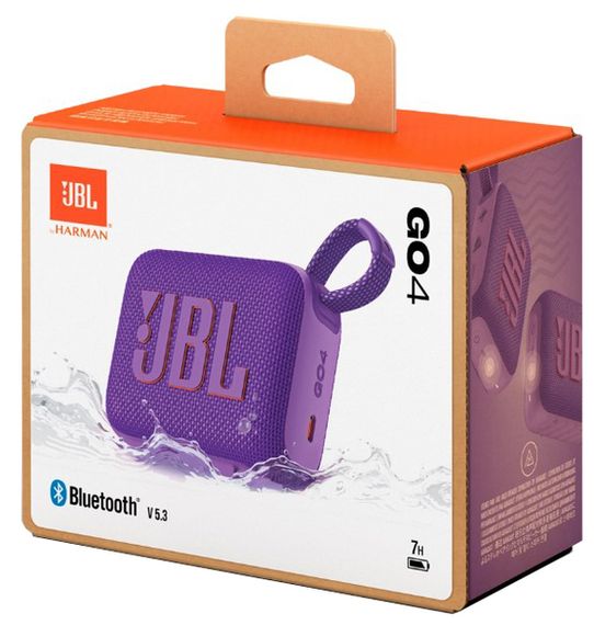 Портативна акустика JBL Go 4 Purple (JBLGO4PUR) | Зображення 7