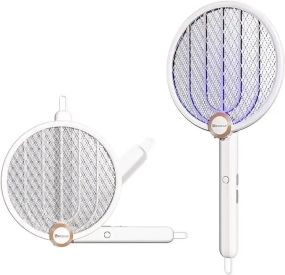 Электрическая мухобойка Buzzeap, складная электрическая мухобойка 3 в 1, электрическая мухобойка