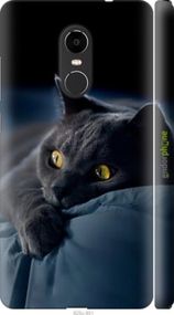 Чохол на Xiaomi Redmi Note 4X Димчастий кіт "825m-951-2448"