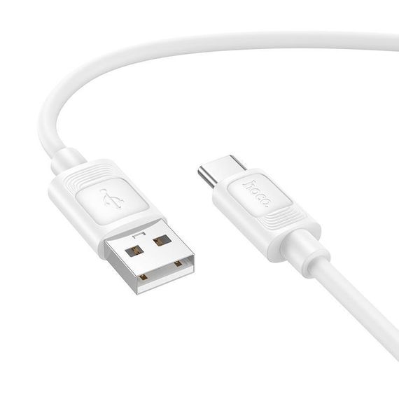 Дата кабель Hoco X122 Benefit USB to Type-C 3A (1m) White