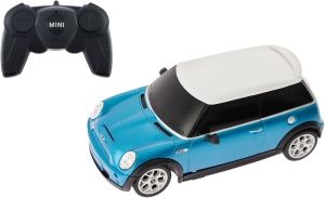 Машинка Rastar Mini Cooper 1:24 Голубой