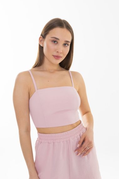 Костюм четверка 4Profi Рубашка + Штаны + Шорты + Топ  пудровый размер M | Зображення 5