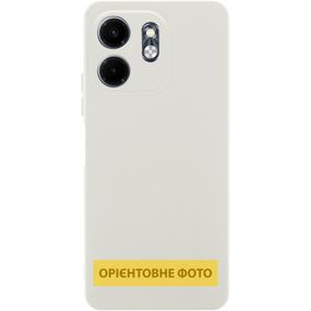 Чохол TPU GETMAN Liquid Silk Full Camera для Motorola Moto G05 / E15 4G Білий / White