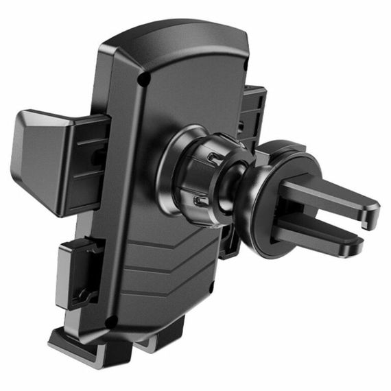 Тримач для мобільного HOCO CA86 Davy one-button air outlet car holder Black | Зображення 1