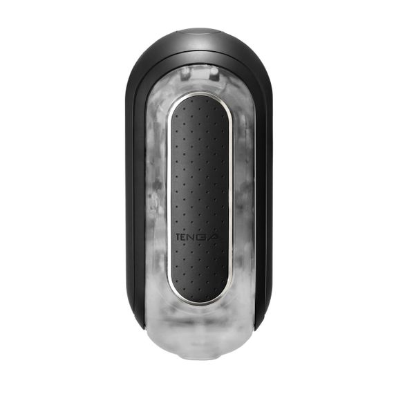 Вібромастурбатор Tenga Flip Zero Electronic Vibration Black, змінна інтенсивність, розкладний Sex Aura | Зображення 1