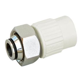 Муфта під Євроконус PPR Blue Ocean з накидною гайкою 25х3/4" ВР із шторним штоком SD00020879