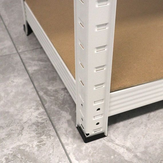 Стелаж металевий 180x90x40 Siker P9040 білий | Зображення 6