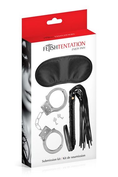 Набор BDSM-аксессуаров Fetish Tentation Submission Kit | Зображення 1