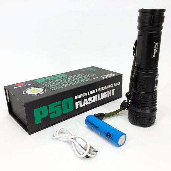 Набір 2 В 1! Сумка + Ліхтар! Якісна чоловіча сумка з натуральної шкіри + Тактичний ліхтар POLICE BL-X71-P50 ED-95 | Зображення 9