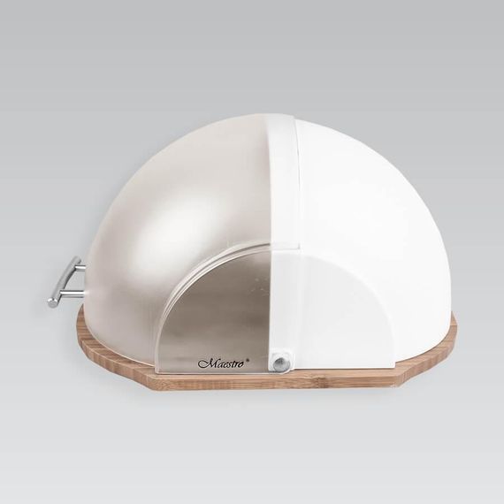 Хлебница Maestro MR-1678-WHITE 21.5х37x39.5 см белая | Зображення 3