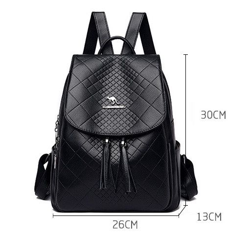 Рюкзак жіночий міський молодіжний синій стильний місткий Кенгуру (1287С) | Зображення 6