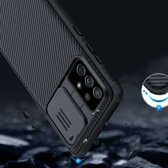 Карбонова накладка Nillkin Camshield (шторка на камеру) для Samsung Galaxy A72 4G/A72 5G | Зображення 6
