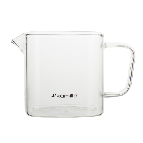 Заварник 600мл зі з'ємним ситечком скло/нержавіюча сталь 0777S KAMILLE | Зображення 6