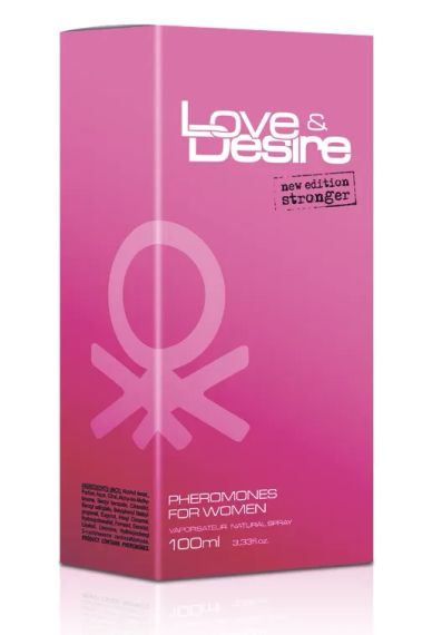 Туалетна вода з феромонами для жінок Love & Desire for Women, 100 ml Sex Aura | Зображення 2