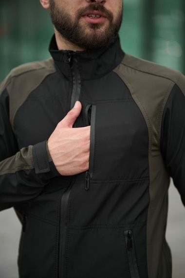 Куртка чоловіча soft shell light "iForce" Intruder хакі | Зображення 5