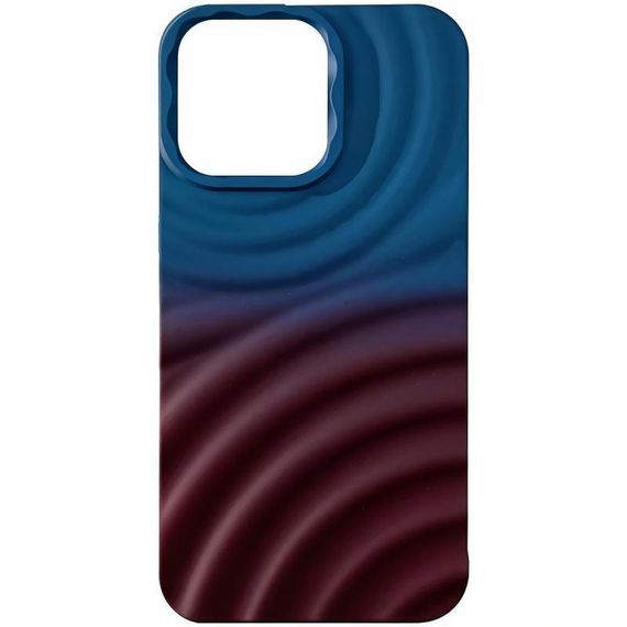 Чехол TPU ColorWave для Apple iPhone 15 (6.1")  Marine Green / Mint Navy Blue / Plum