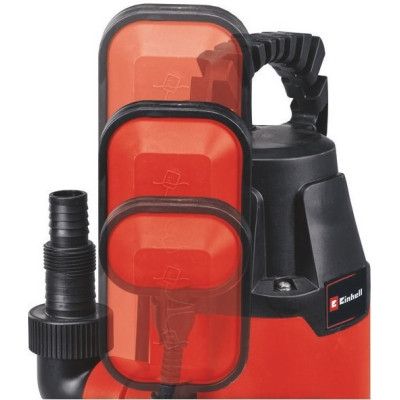 Дренажный насос Einhell GC-DP 3325, 330 Вт, 9500 л/ч, выс. 6 м, глуб. 7 м (4181530) | Зображення 3