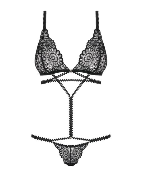 Боди Obsessive Mixty Черный L/XL | Зображення 4