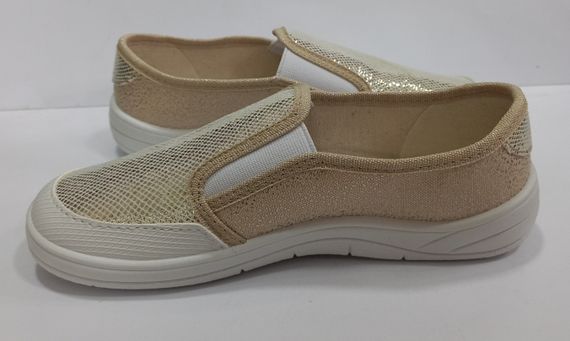 Тапочки Віка 6, золото, луска, (Waldi) (276-288-0-1) 31, 20,1 | Зображення 1