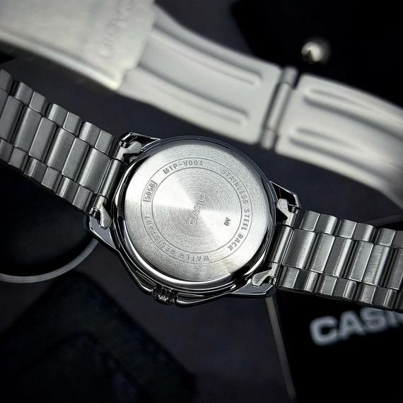 Чоловічий годинник Casio MTP-V004D-1B | Зображення 4
