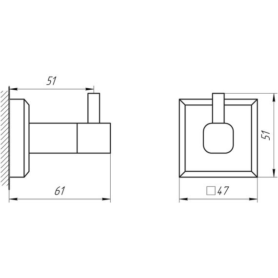 Гачок TOPAZ TKB 9915 | Зображення 1