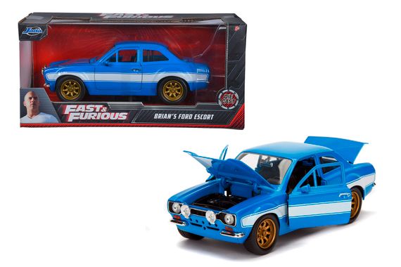 Игровая металлическая машинка Fast and Furious Форд Эскорт 1974 | Зображення 1