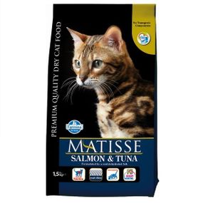 Сухой корм с лососем и тунцом для котов Farmina Matisse Salmon & Tuna, 1.5 кг