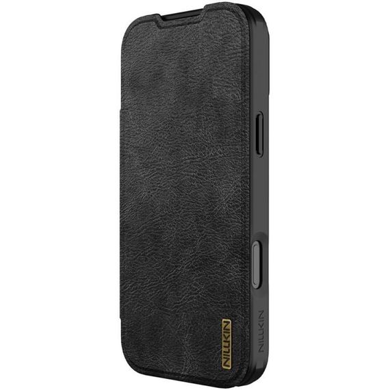Шкіряний чохол-книжка Nillkin Qin Pro Camshield для Apple iPhone 17 Pro (6.3") Black | Зображення 1