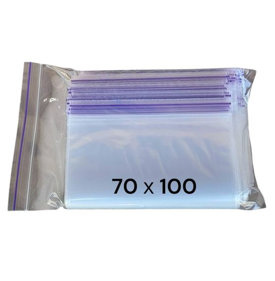 Зип пакеты Zip-Lock 70х100 мм, 50 мкм