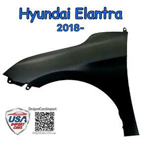 Hyundai Elantra з 2018 крило переднє ліве, 66310F2500