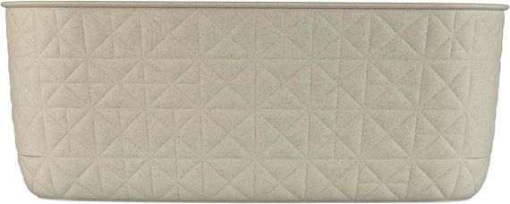 Кошик для зберігання пластиковий Curver (Курвер) Softex M 12,5 л (00575) Кремовий | Зображення 1