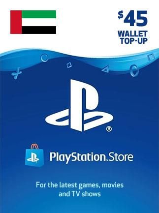 PlayStation Network Gift Card 45 USD - PSN UNITED ARAB EMIRATES