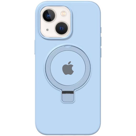Чохол Silicone Case Full Protective with Ring для Apple iPhone 13 / 14 (6.1") | Зображення 1
