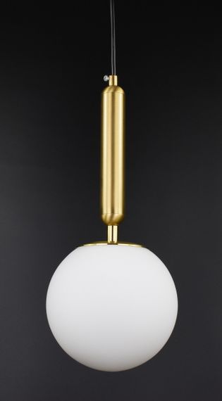 Люстра підвісна на 1 лампочку 27050 Латунь 40-100х15х15 см.