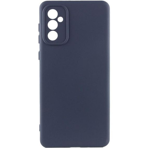 Чохол TPU GETMAN Liquid Silk Full Camera для Samsung Galaxy A57 5G Синій / Midnight Blue