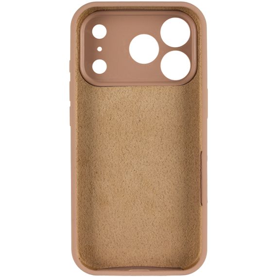 Чохол Silk Full Camera Protective (AA) NO LOGO для Apple iPhone 17 Pro / 18 Pro (6.3") Бежевий / Desert Gold | Зображення 2