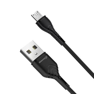 Дата кабель USB 2.0 AM to Micro 5P 1.0m Grand-X (PM-03B) (PM-03B) | Зображення 1