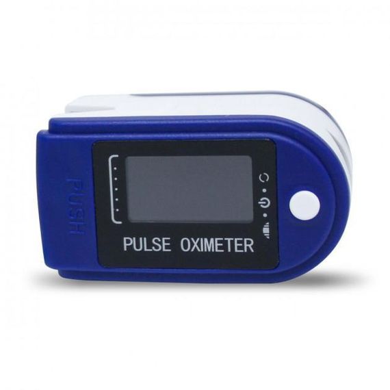 Пульсоксиметр Fingertip pulse oximeter LK87. Цвет: синий | Зображення 1