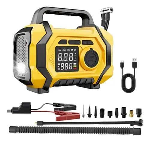 Компресор портативний / Міні-компресор для авто ATJ-201 | Зображення 2