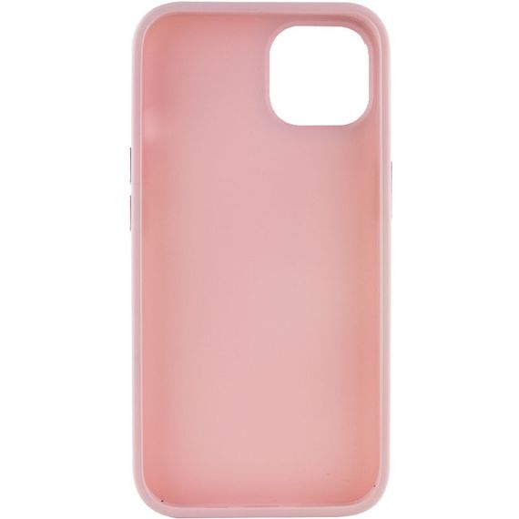 TPU чохол Bonbon Metal Style для Apple iPhone 12 Pro / 12 (6.1") Рожевий / Light pink | Зображення 2