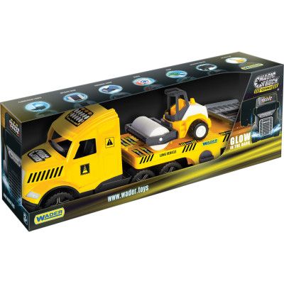 Спецтехника Wader Magic Truck Technic с котком (36450) | Зображення 1