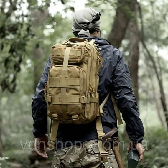 Тактичний рюкзак військовий, Військова тактична сумка рюкзак через плече Тактичний штурмовий IF-42 | Зображення 7